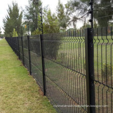 Black Color High Security 358 Mesh Securivu Clear View Fencing.